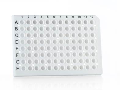96 Well Semi-Skirted PCR Plate