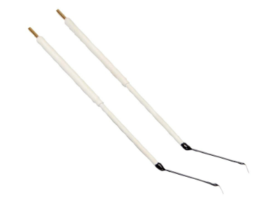 Platinum Needle L-Shaped Electrode