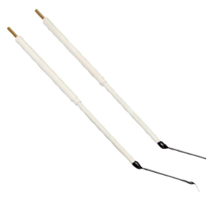 Platinum Needle L-Shaped Electrode